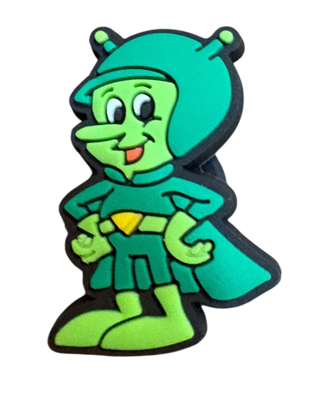 The Great Gazoo from Flintstones Croc Charm